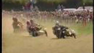 British Masters Grasstrack Sidecars [upl. by Nairdad]