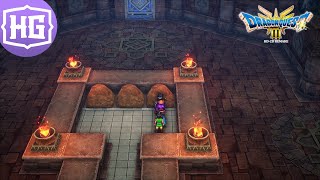 Dragon Quest III HD2D Remake  Edina Rock Puzzle Solution [upl. by Leahcam]