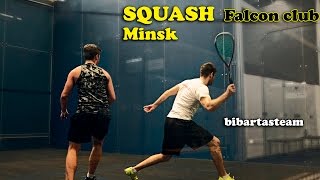 Сквош в Falcon Club Squash Minsk Falcon [upl. by Guimar220]