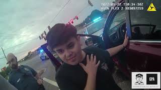 YOUNG MAN PASSES OUT at INTERSECTION until POLICE WAKE HIM UP for DUI [upl. by Bronson]