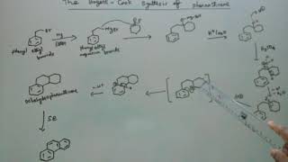 Synthesis of phenanthrene BogertCook synthesis [upl. by Rolyab]