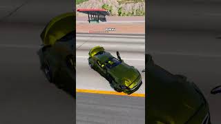 Funnel vs Car high speed competition beamng [upl. by Yennek793]