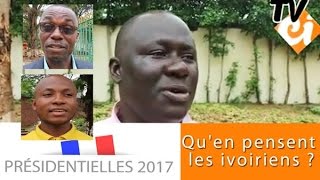 Lélection Présidentielle française 2017 intéressent les Ivoiriens au plus haut point [upl. by Edorej]