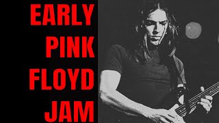 Early Pink Floyd Jam  Psychedelic Guitar Backing Track B Minor [upl. by Dynah26]