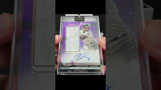 2023 Topps Luminaries Buster Posey Home Run Kings Purple groupbreaks baseballcards shorts mlbb [upl. by Anom443]