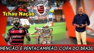 GLOBO ESPORTE FLAMENGO  MENGÃO PENTACAMPEÃO DA COPA DO BRASIL 2024 ATLÉTICO MG 1 X 4 FLAMENGO [upl. by Joly]