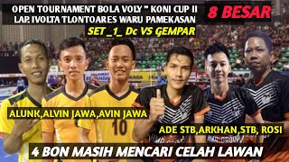 SET 1 ALVINAVINADEARKHAN DEMPO CITY VS GEMPAR KONI CUP II LAP IVOLTA [upl. by Enyehc560]