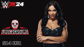 WWE2K24 UniverseMode  S14 E31  Underground  💋🤍 [upl. by Cyndi14]