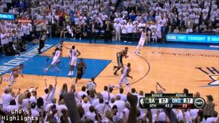 Spurs vs Thunder Game 6 Highlights 2014 Western Conference Finals [upl. by Merrily]