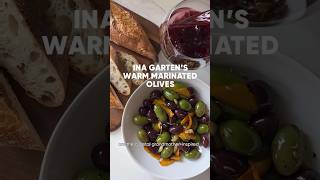 Ina Garten’s Warm Marinated Olives 💚 [upl. by Lassiter]