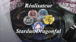 EPIC Battle Prototype Nemesis 195RG VS Team Star Breakers 5 Beyblades HD [upl. by Atiuqnahs]