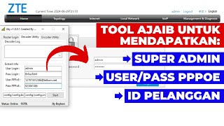 CARA LOGIN SUPER ADMIN MODEM INDIHOME ZTE F670L TERBARU [upl. by Gwenny224]