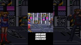 Sailor Moon Stage 3 Boss sailormoon megadrive beatemup anime retrogaming retrogames retro [upl. by Pen438]