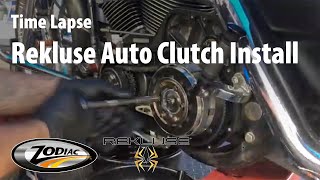 Rekluse Auto Clutch Install Time Lapse [upl. by Hnacogn49]