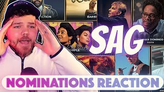 2024 SAG Nominations REACTION  HUGE Surprises [upl. by Sunev]