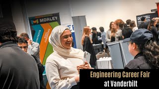 Engineering Career Fair at Vanderbilt University [upl. by Suirtimed4]