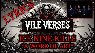 ICE NINE KILLS  A Work Of Art feat Shavo  From Terrifier 3 Lyrics 2024 [upl. by Odlopoel]