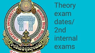 Kakatiya University 1st semester 2nd internal examsampexternal exam date 2024Degree YouTube channel [upl. by Lebna]