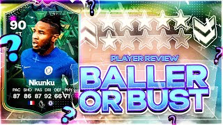 Winter Wildcards Nkunku FC24 Player Review  Baller or bust [upl. by Pavkovic246]