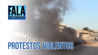 Cidadãos na Zambézia condenam manifestações violentas [upl. by Aretse178]