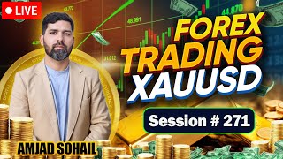 Live XAUUSD Gold and Currency Pairs Forex Trading Free Signals  Session  271  Forex Fever [upl. by Latsyrhk185]