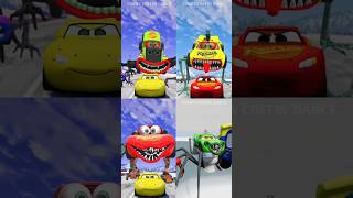 Epic Escape From The Lightning McQueen Mack Mutant VS Mutant Cat Coffin Dance Song Cover shorts [upl. by Saidel989]