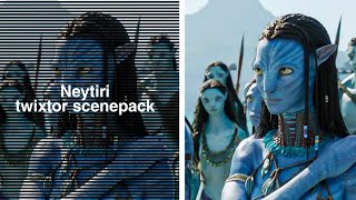 Neytiri  Avatar 2  twixtor scenepack [upl. by Lemert]