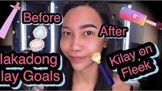 Plakadong Kilay Tutorial Super easy eyebrows on fleek [upl. by Thirzi]