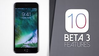 iOS 10 Whats New In Beta 3 [upl. by Winchell220]