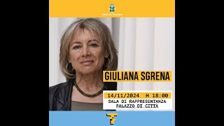 Fasano 14 novembre 2024 Giuliana Sgrena a Tempeste festival [upl. by Elem]