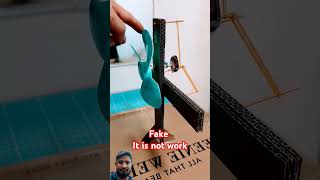 Fake method fan shortsfeed experiment dcmotor motor diy [upl. by Margret]