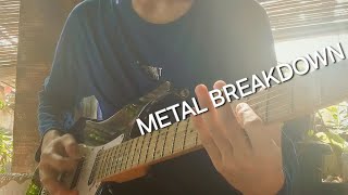 I PLAY METAL BREAKDOWN ON MY SINGLE COIL STRATOCASTER [upl. by Sikko]