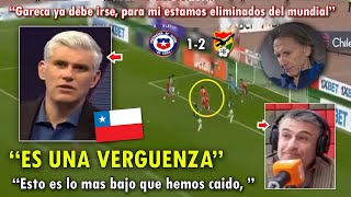 DESTROZADOS PERIODISTAS CHILENOS REACCIONARON ASI a DERROTA con BOLIVIA VS CHILE 21 HOY [upl. by Alleon11]