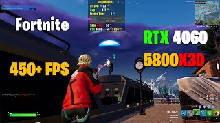 RTX 4060 amp 5800X3D  Fortnite Performance Mode  Chapter 5 [upl. by Eibrab]