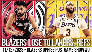 Los Angeles Lakers vs Portland Trail Blazers Recap  Blazers Uprise Postgame Show [upl. by Rosio804]