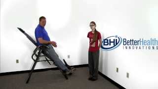 How To Adjust A Teeter Inversion Table For Different User Heights [upl. by Rickart34]