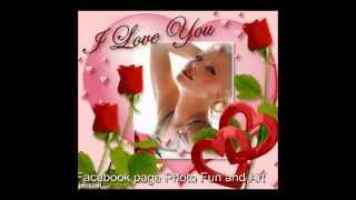 IMIKIMI Animated I LOVE YOU Photo Frames by Photo Fun and Art [upl. by Lennahs374]