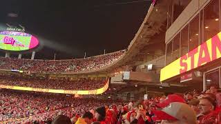 Arrowhead Stadium Bucs at Chiefs 11424 [upl. by Adlesirhc225]