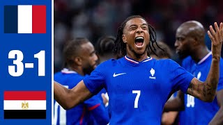 France vs Egypt U23 highlights Olise goal Mateta goals Thierry Henry reactions [upl. by Liddle]