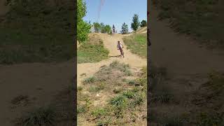 Large line at valmont bike park mtb mountainbikejumps viralshort [upl. by Sean]