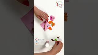 Easy Origami Bookmark Corner DIY Kawaii Bookmarks Tutorial [upl. by Ahsiela932]