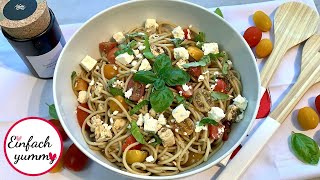 Italienischer Spaghetti Salat 🍝 sehr lecker Thermomix® TM31TM5TM6 [upl. by Verile]