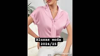 Hermosas blusas 242025 fashion moda style [upl. by Kcired]