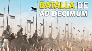 Batalla Histórica de AD DECIMUM  El Imperio Romano de Oriente vs Vándalos  Attila Total War [upl. by Brice]