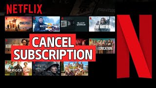 How to Cancel Subscription in Netflix 2024 [upl. by Esinej717]