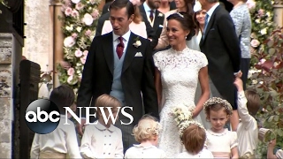 Royal family comes out for Pippa Middletons wedding [upl. by Dorcus]