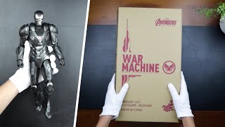 Unboxing War Machine  ASMR  Hot Toys [upl. by Tareyn128]