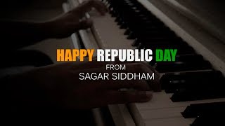 Vande Mataram Instrumental with Lyrics  National Song  Sagar Siddham [upl. by Abel]