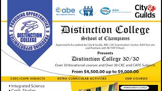 Distinction College Live Stream [upl. by Hussein515]