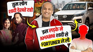 Ambani Wedding Event Se Fortuner Buy Ki  32 Instagram Facebook  Blogging Niches YT Channel Ideas [upl. by Nauqan]